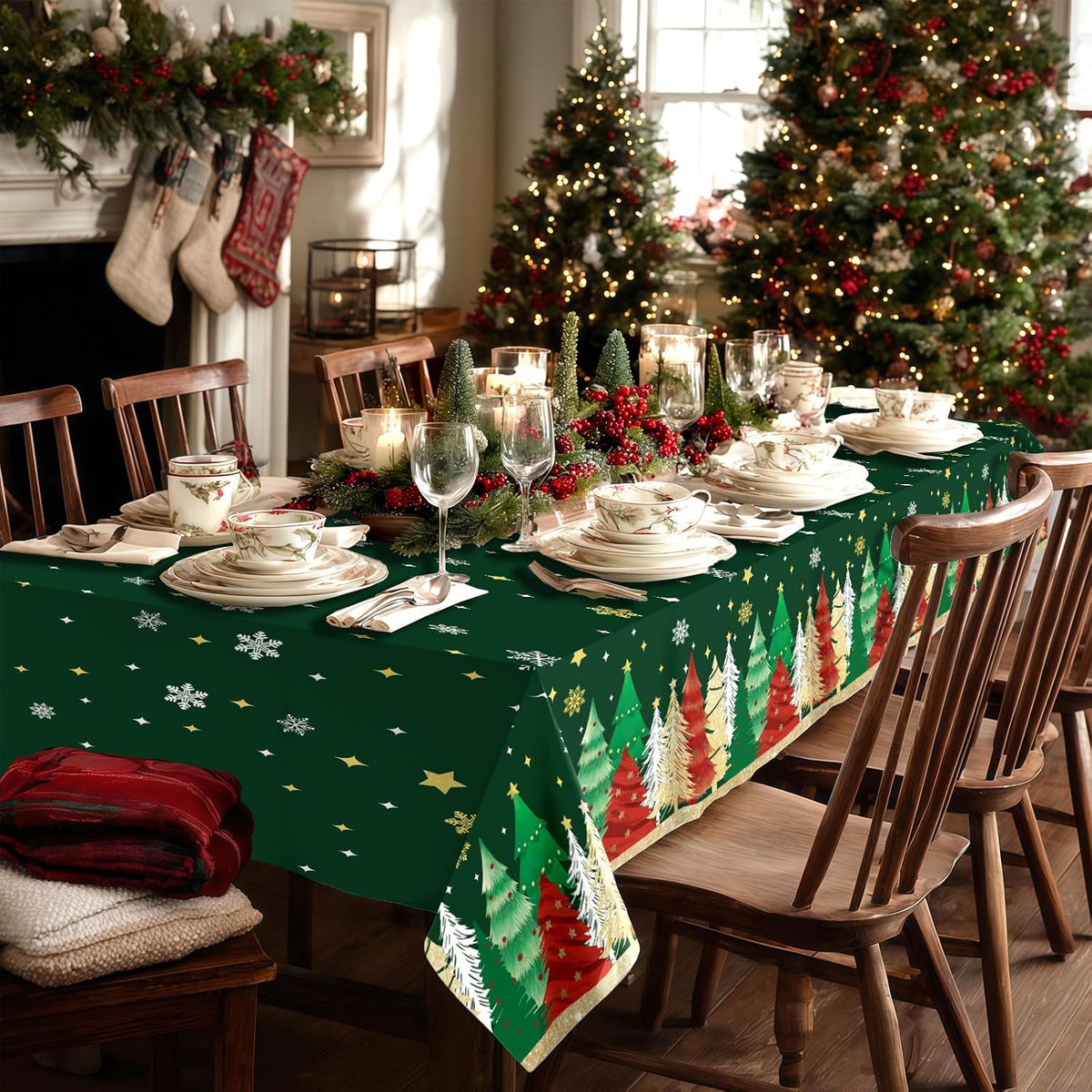 Christmas Party Table Covers – 3 Pack, 274 x 137 cm – view 6