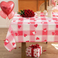 Snowflake Jacquard Christmas Tablecloth – Metallic