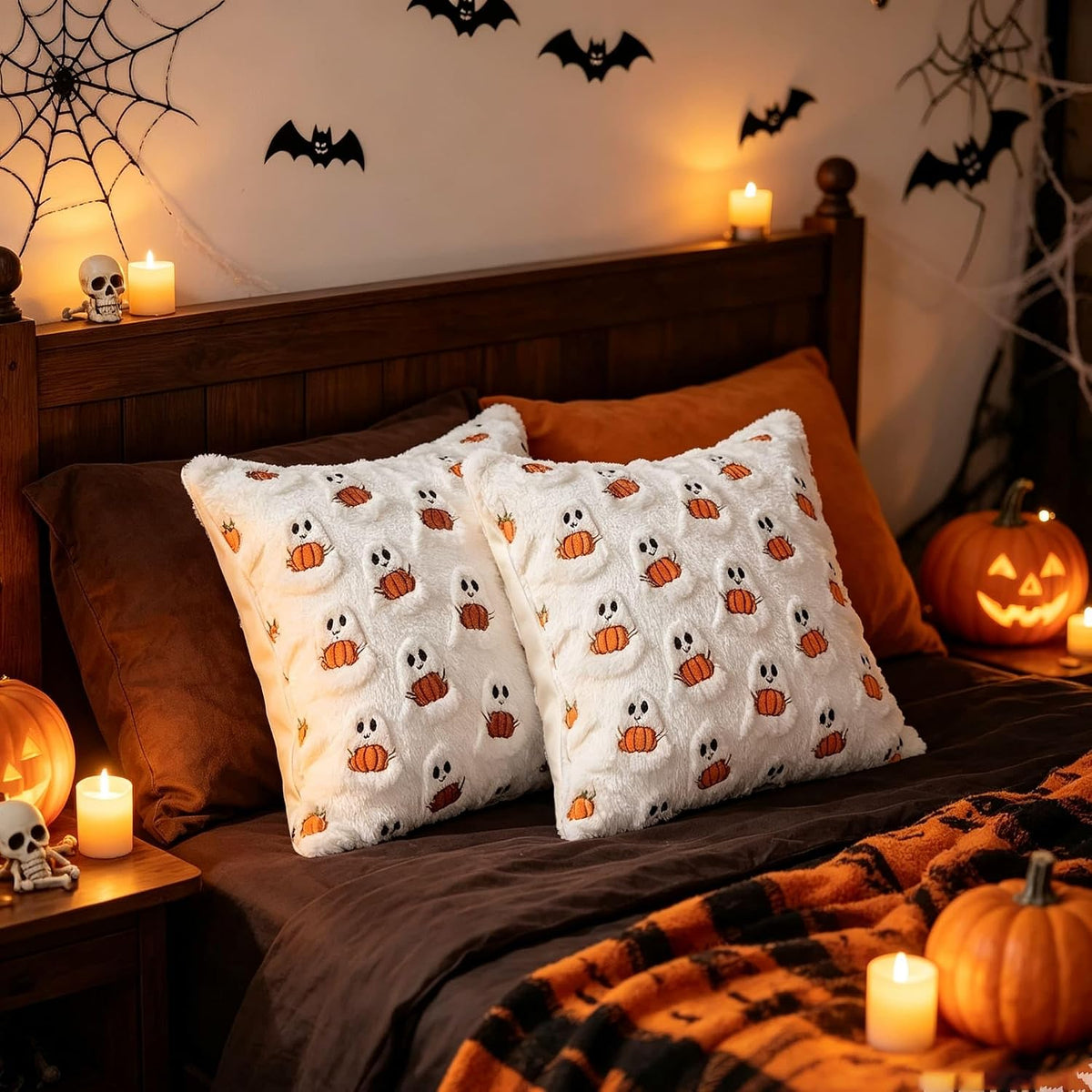 Plush Ghost Cushion Covers – Set of 2 – view 7