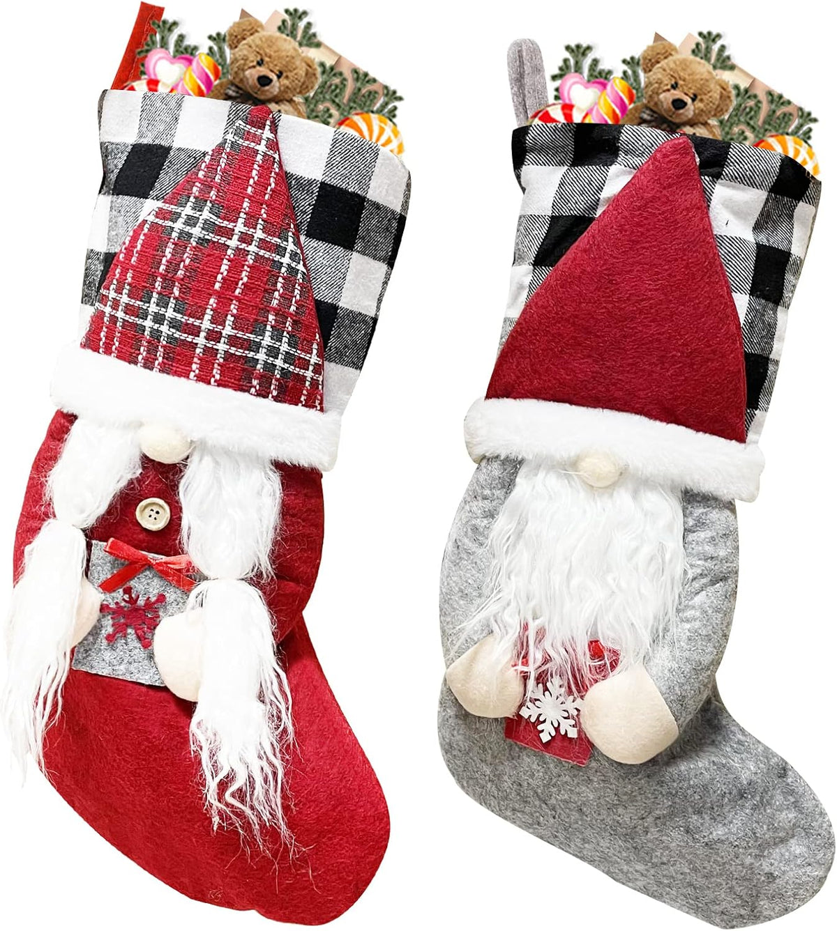 Christmas Stockings – Classic & Gnome Designs, 46 cm – view 10
