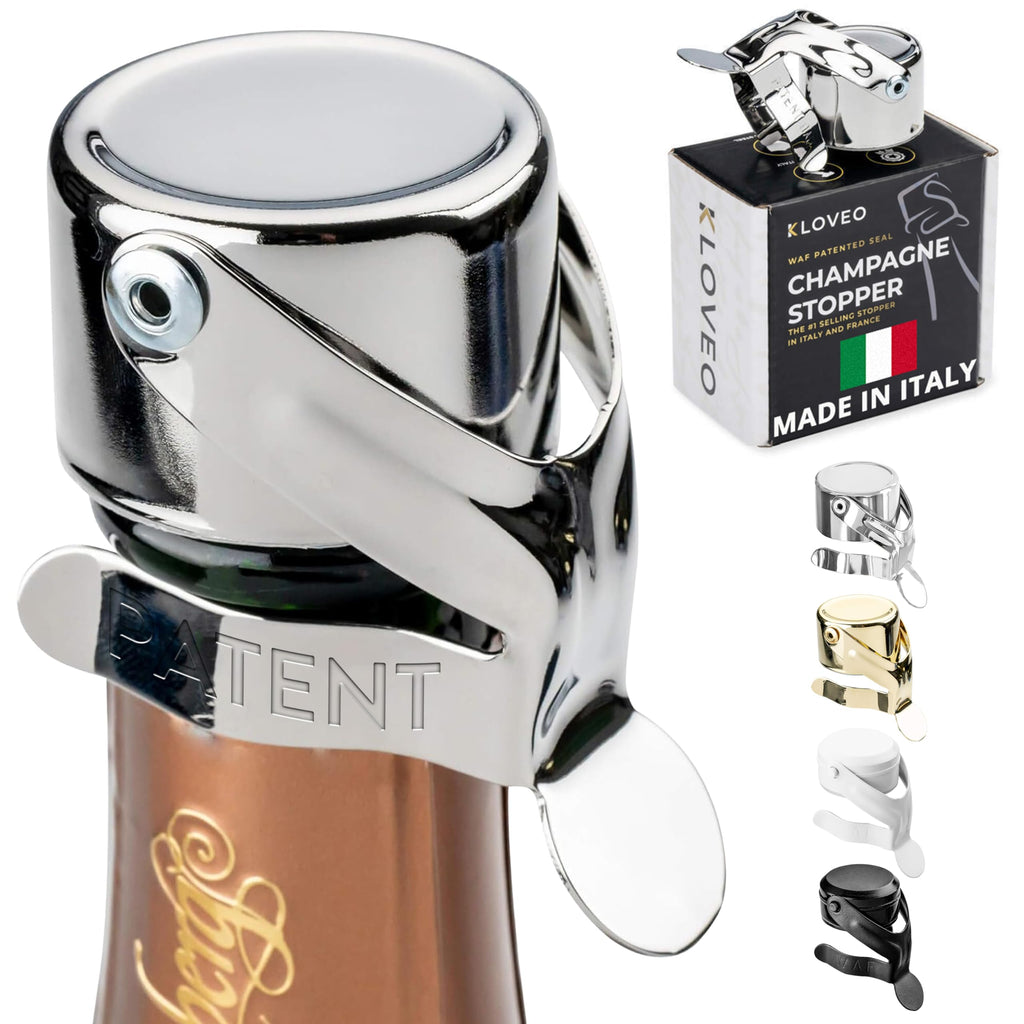KLOVEO Champagne Stopper – Made in Italy