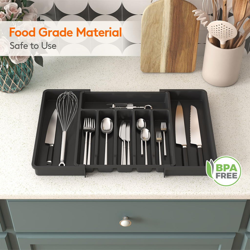 Expandable Cutlery Drawer Organiser – Extra Large