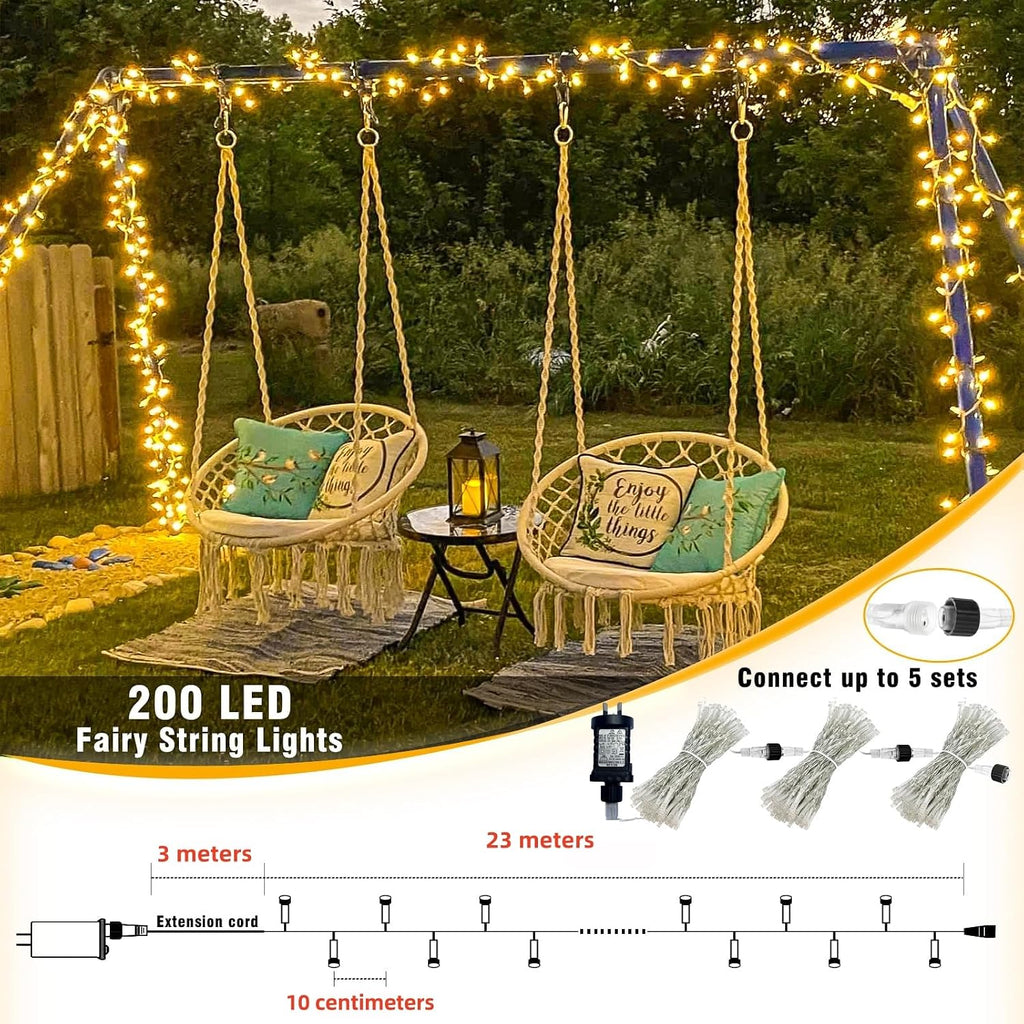 Christmas Fairy Lights – Warm White & Multicolour, 20 m to 100 m – view 3