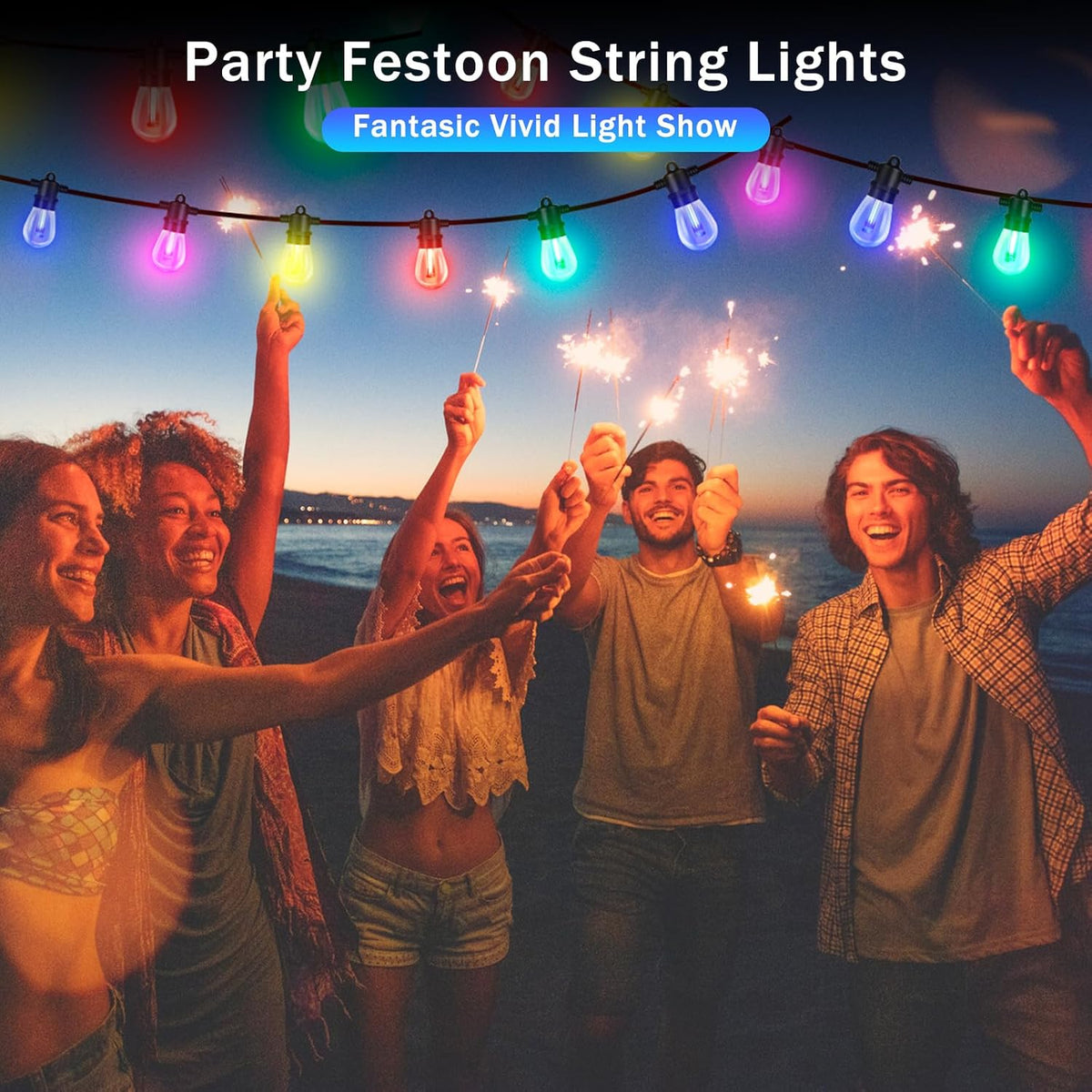 Festoon String Lights – 15 m & 30 m Options – view 4