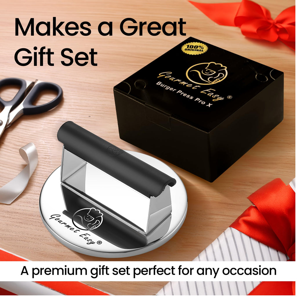 Smash Burger Press – Stainless Steel, Heat-Resistant Handle