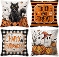 Halloween Cushion Covers – Trick or Treat Throw Pillow Covers