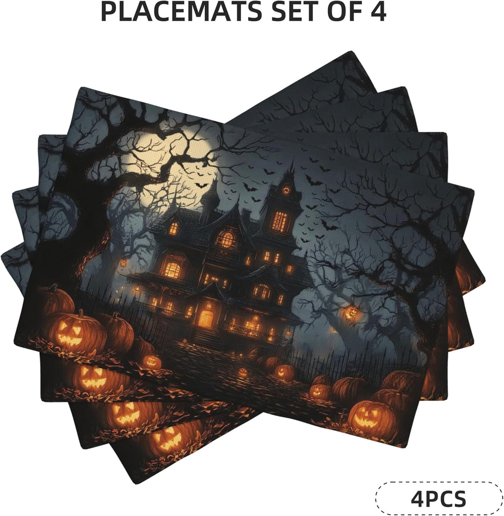 Halloween Castle Placemats – Set of 4 – view 4