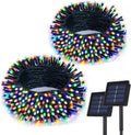 Solar Christmas String Lights – 12 m, 100 LED (1 or 2 Pack)