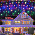 Solar Christmas Icicle Lights – 8 Modes