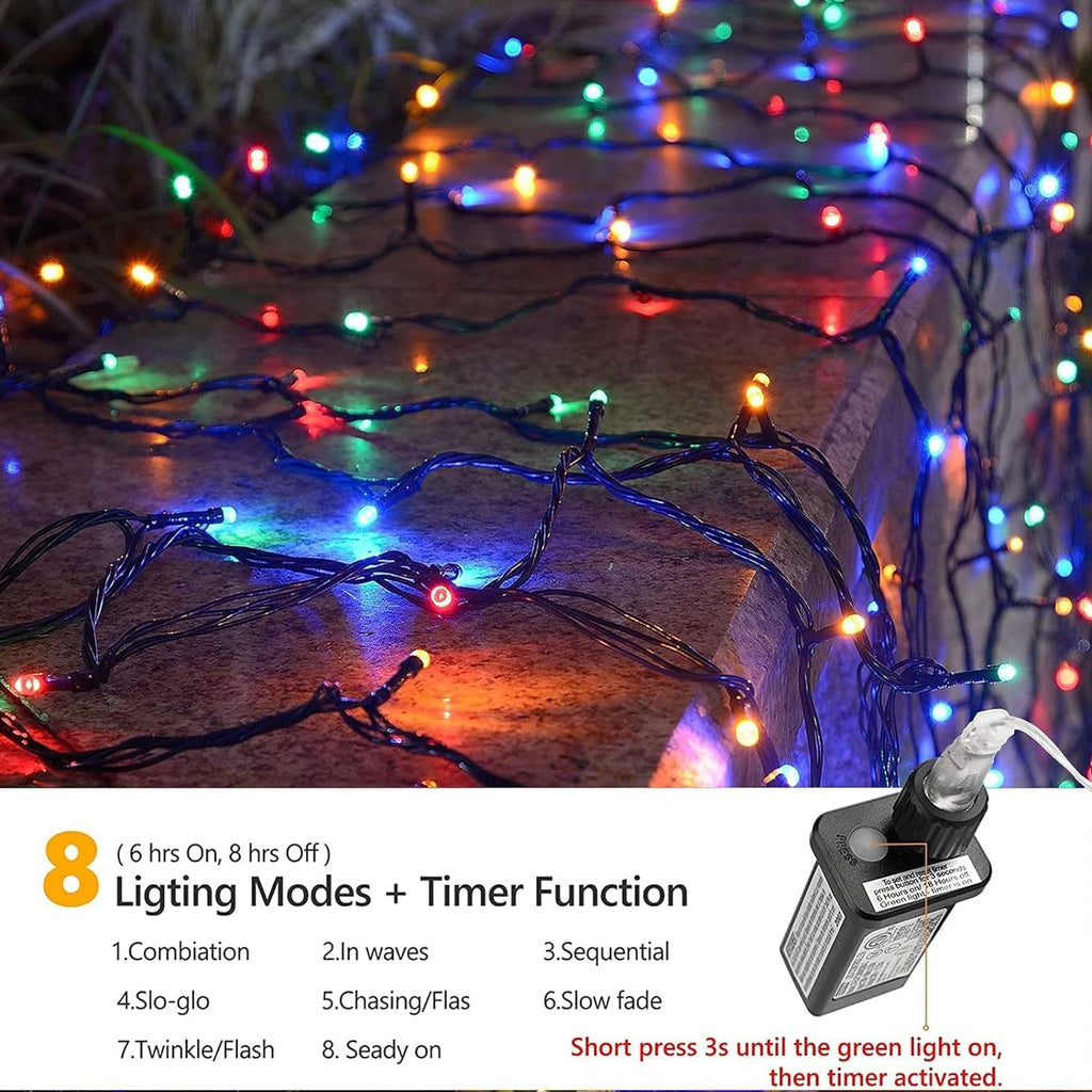 Multicolour Twinkle Fairy Lights – 30 m, 300 LED – view 2