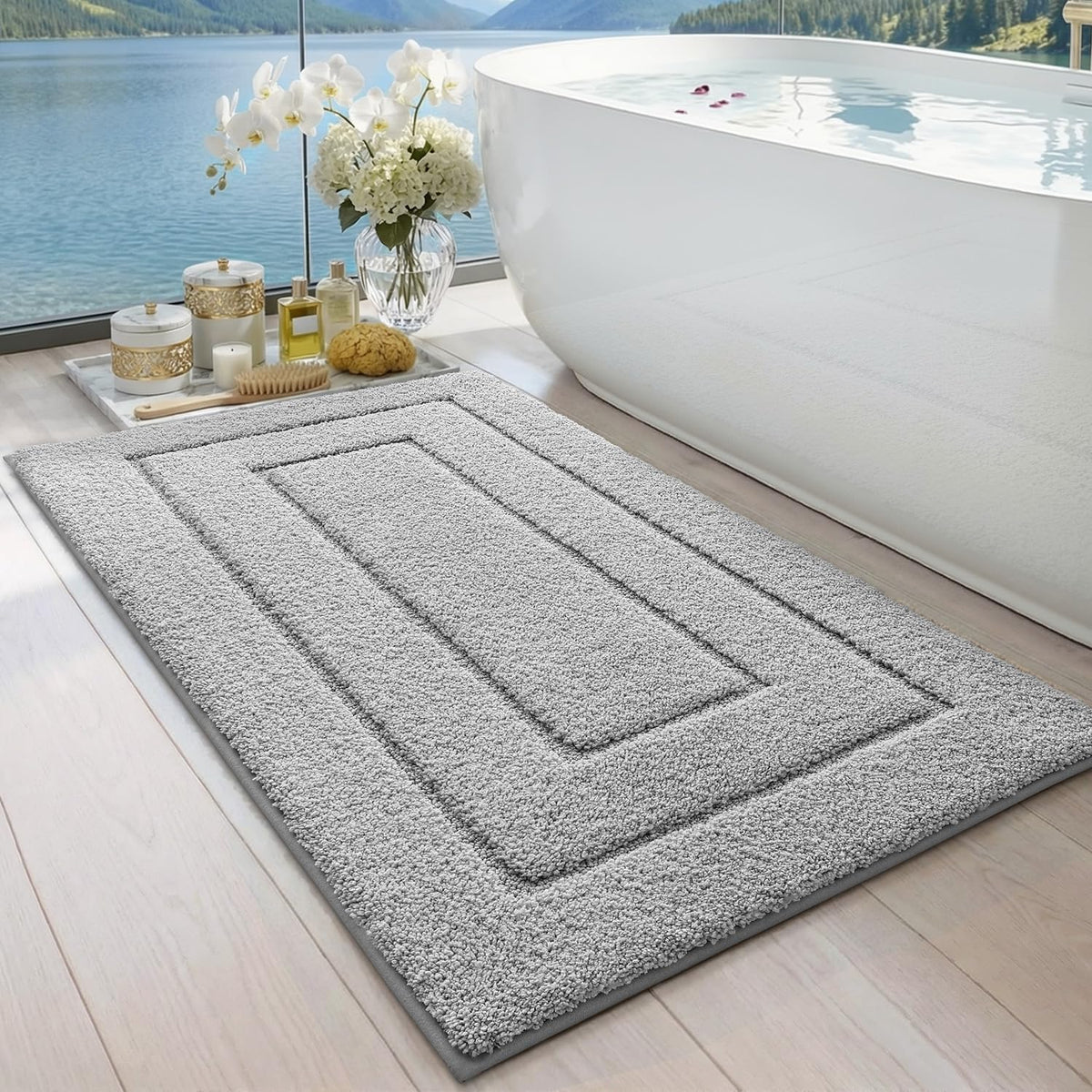 Extra Soft Plush Absorbent Bath Mat – Non-Slip