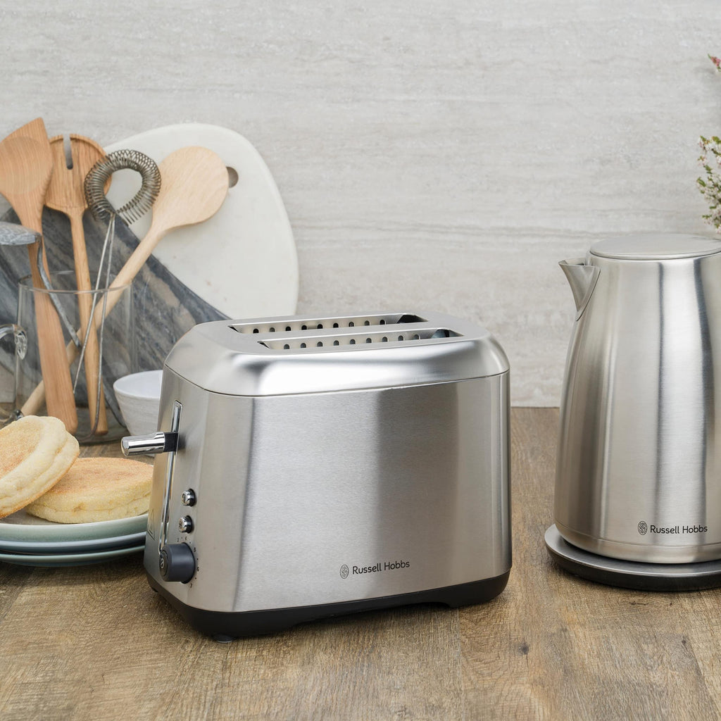Russell Hobbs Carlton 2-Slice Toaster – Brushed Chrome