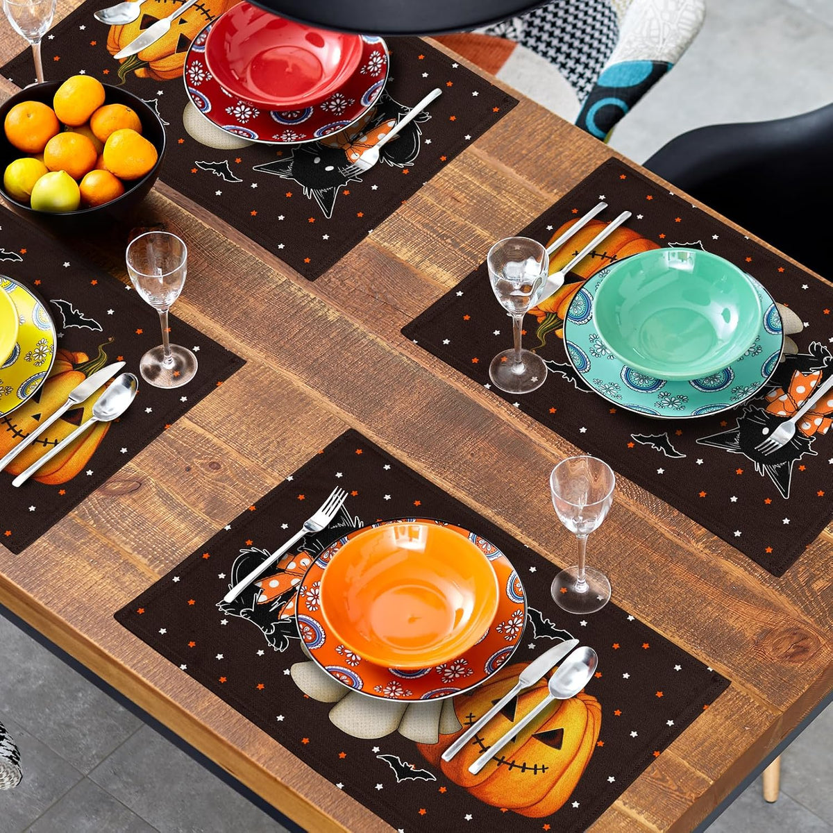 Spooky Halloween Placemats – Set of 4 – view 7