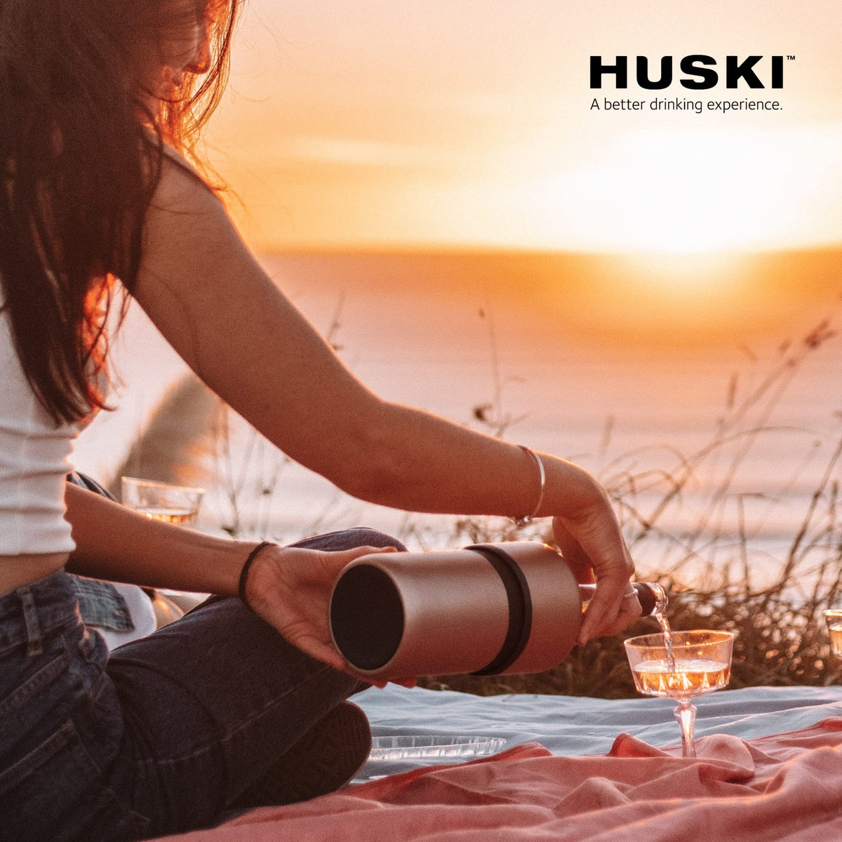 Huski Iceless Wine Cooler – Keeps Wine Cold up to 6 Hours
