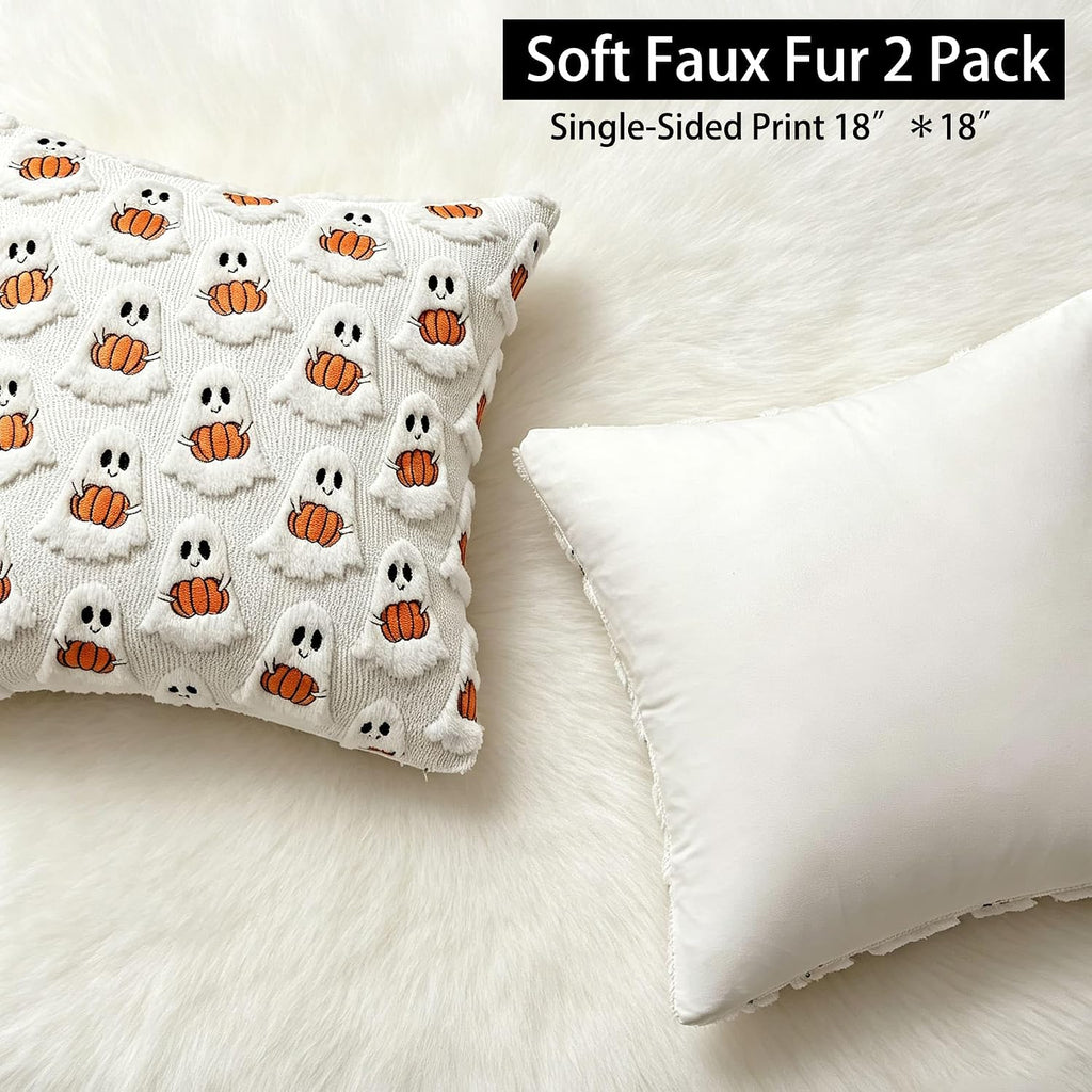 Plush Ghost Cushion Covers – Set of 2 – view 2
