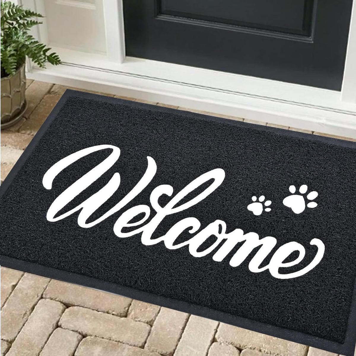 Christmas Welcome Door Mat – Indoor/Outdoor – view 7