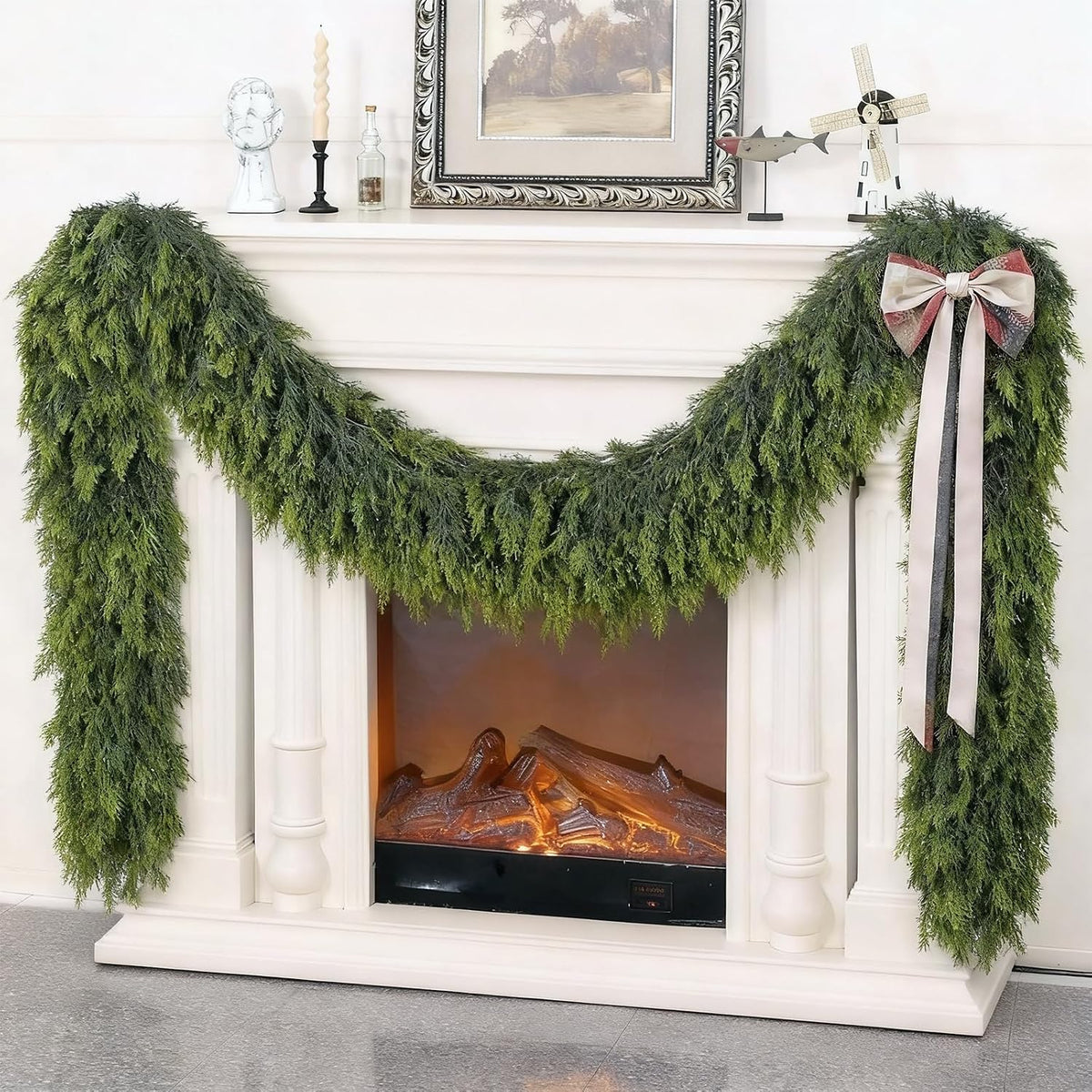 Real Touch Cedar Garland – 1.5 m or 2.7 m – view 6
