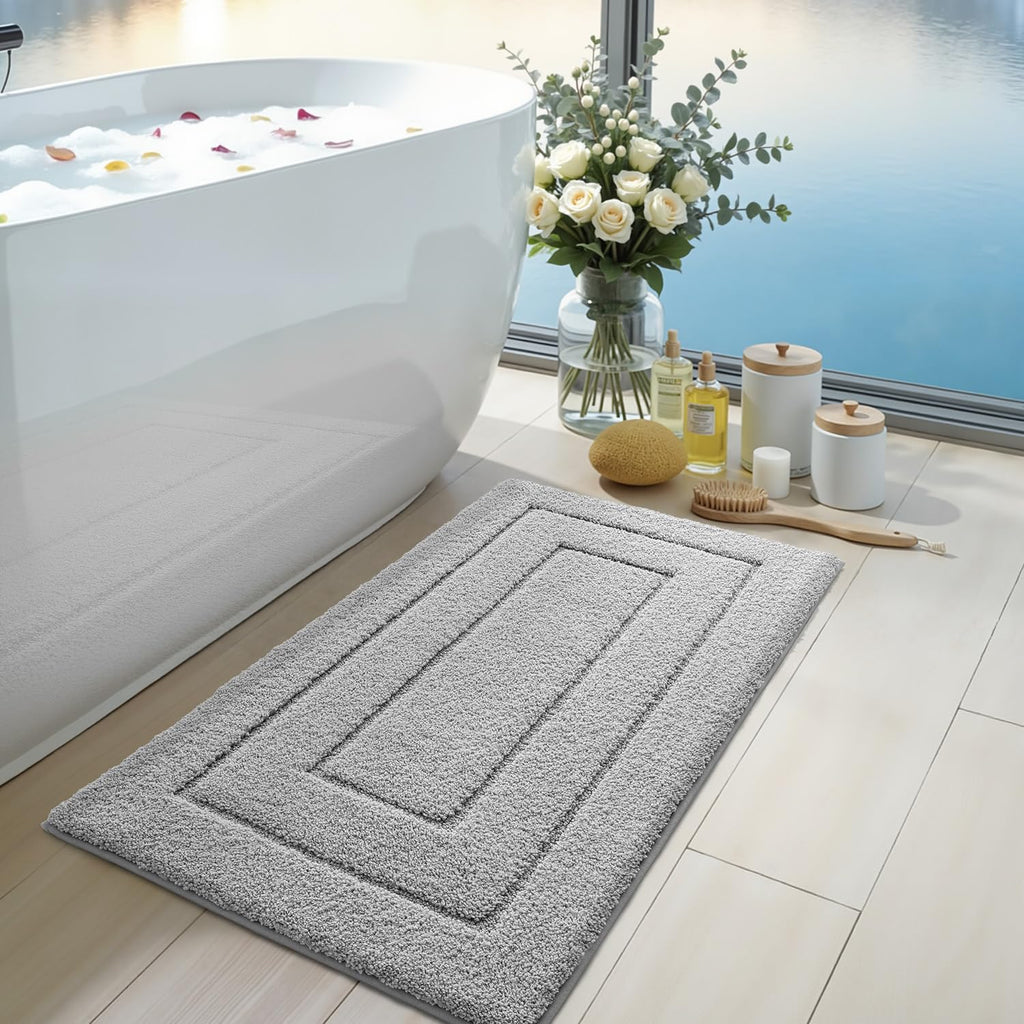 Extra Soft Plush Absorbent Bath Mat – Non-Slip