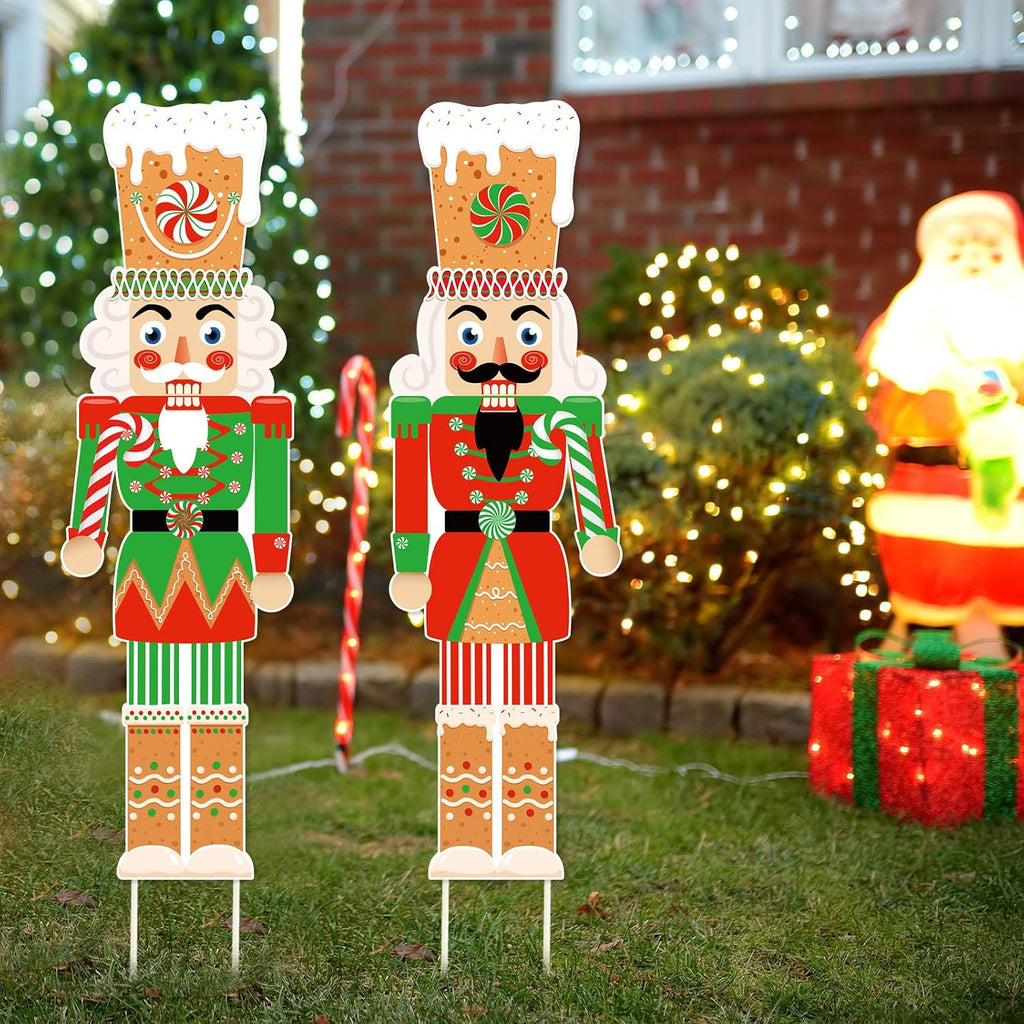 Nutcracker Christmas Yard Signs – 2 Pack, 99 cm – view 7