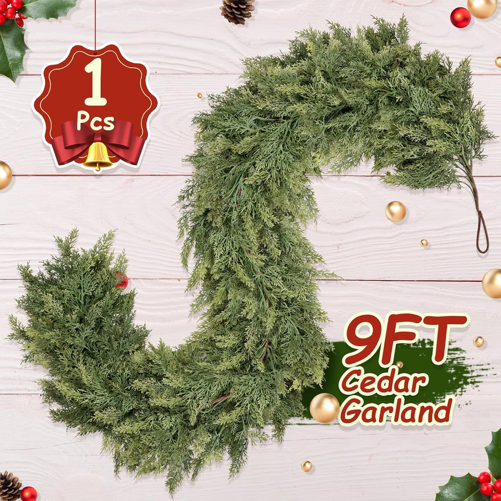 Thick Cedar Christmas Garland – 1.8 m to 4.5 m – view 7