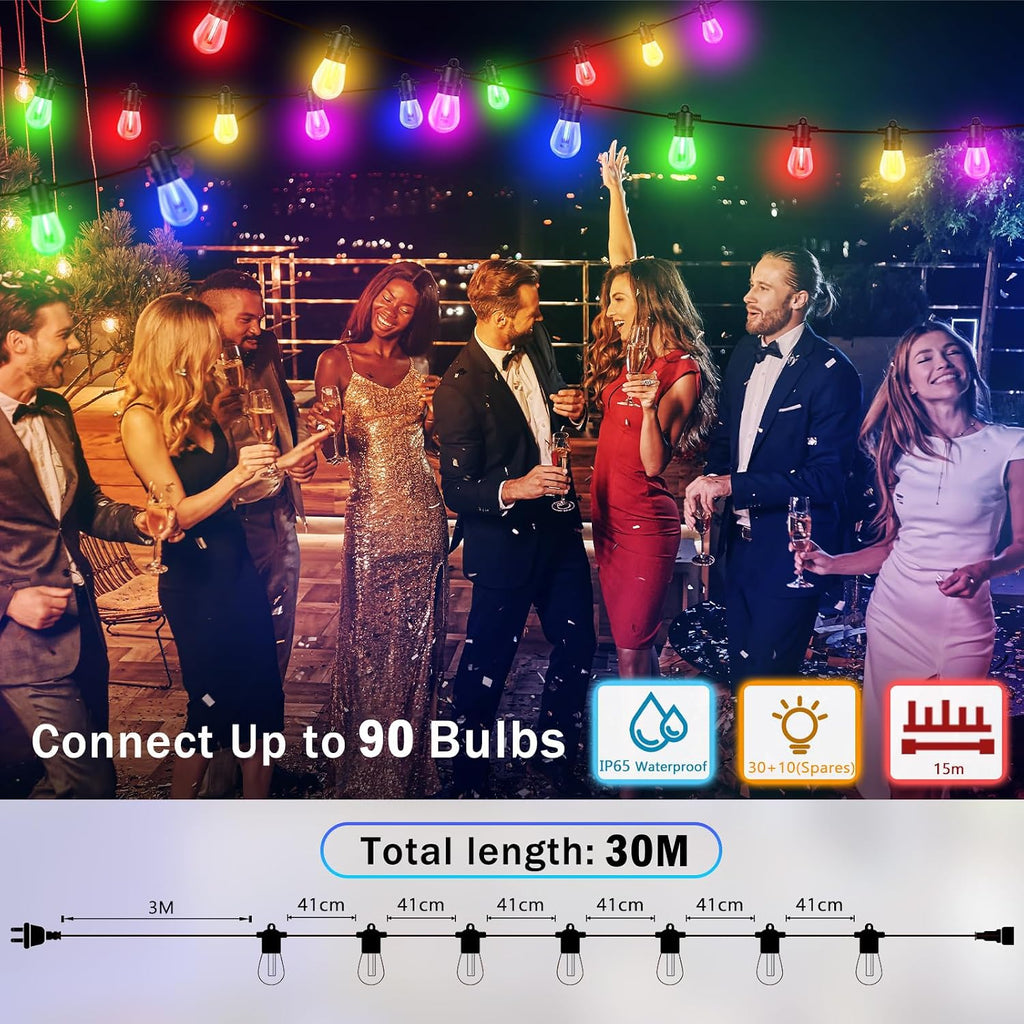 Festoon String Lights – 15 m & 30 m Options – view 6