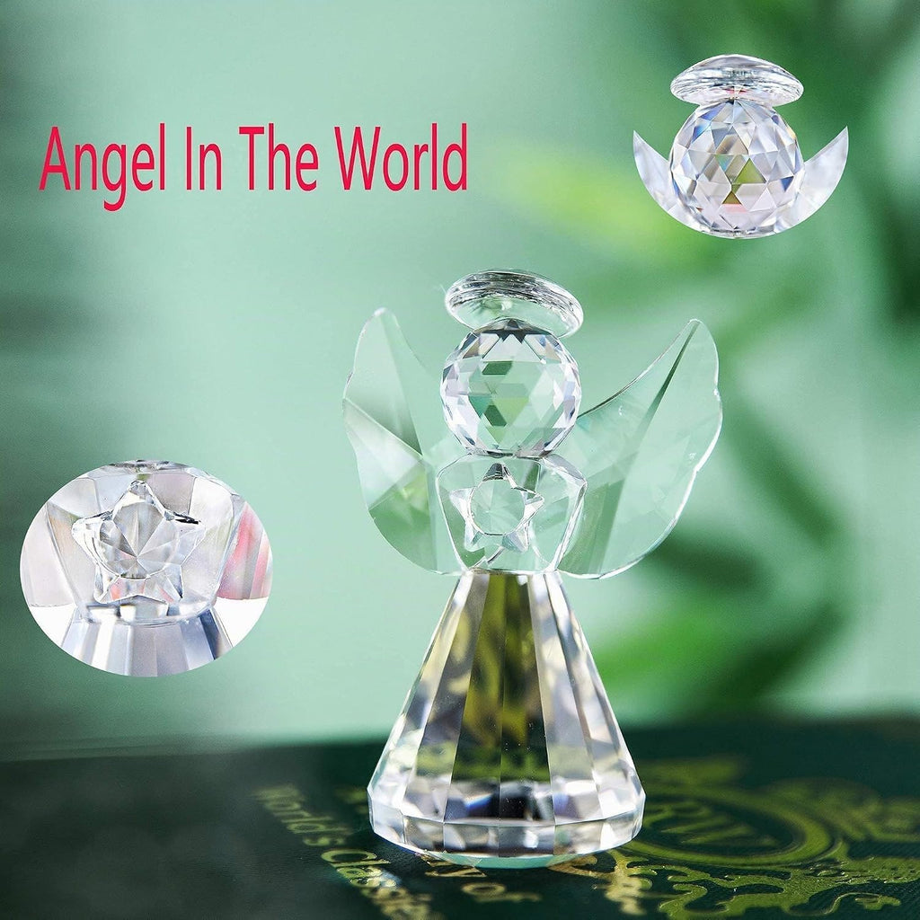 Crystal Glass Angel Figurine – 8.5 cm – view 8