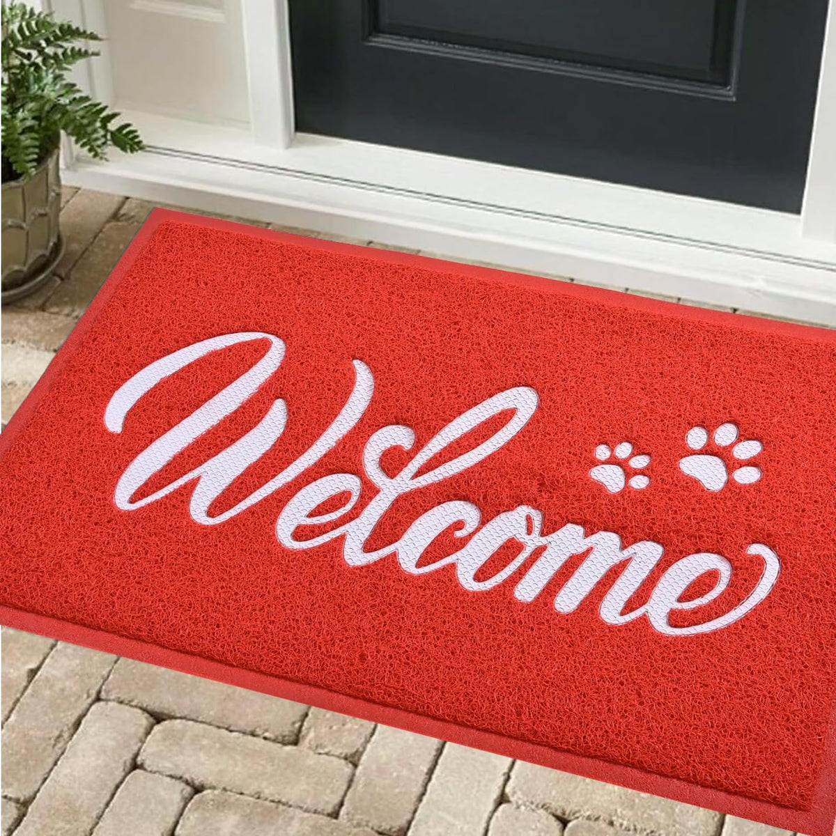 Christmas Welcome Door Mat – Indoor/Outdoor
