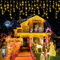 Curtain Fairy Lights – 400 LED, 8 Modes