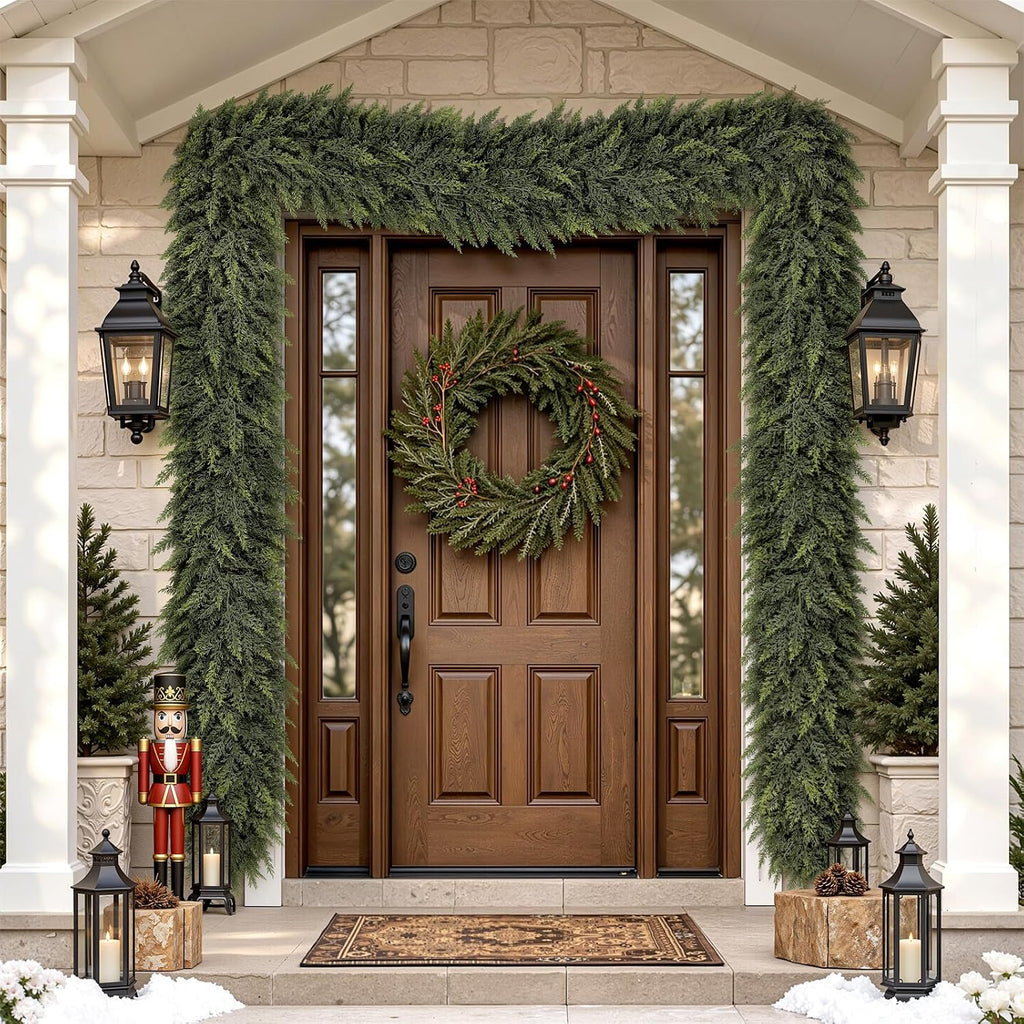 Real Touch Cedar Christmas Garland – 1.8 m or 2.7 m – view 7