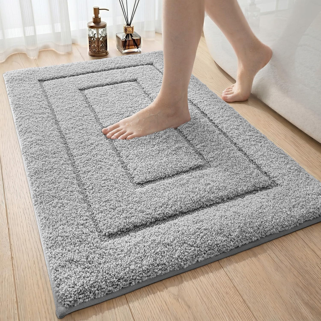 Extra Soft Plush Absorbent Bath Mat – Non-Slip