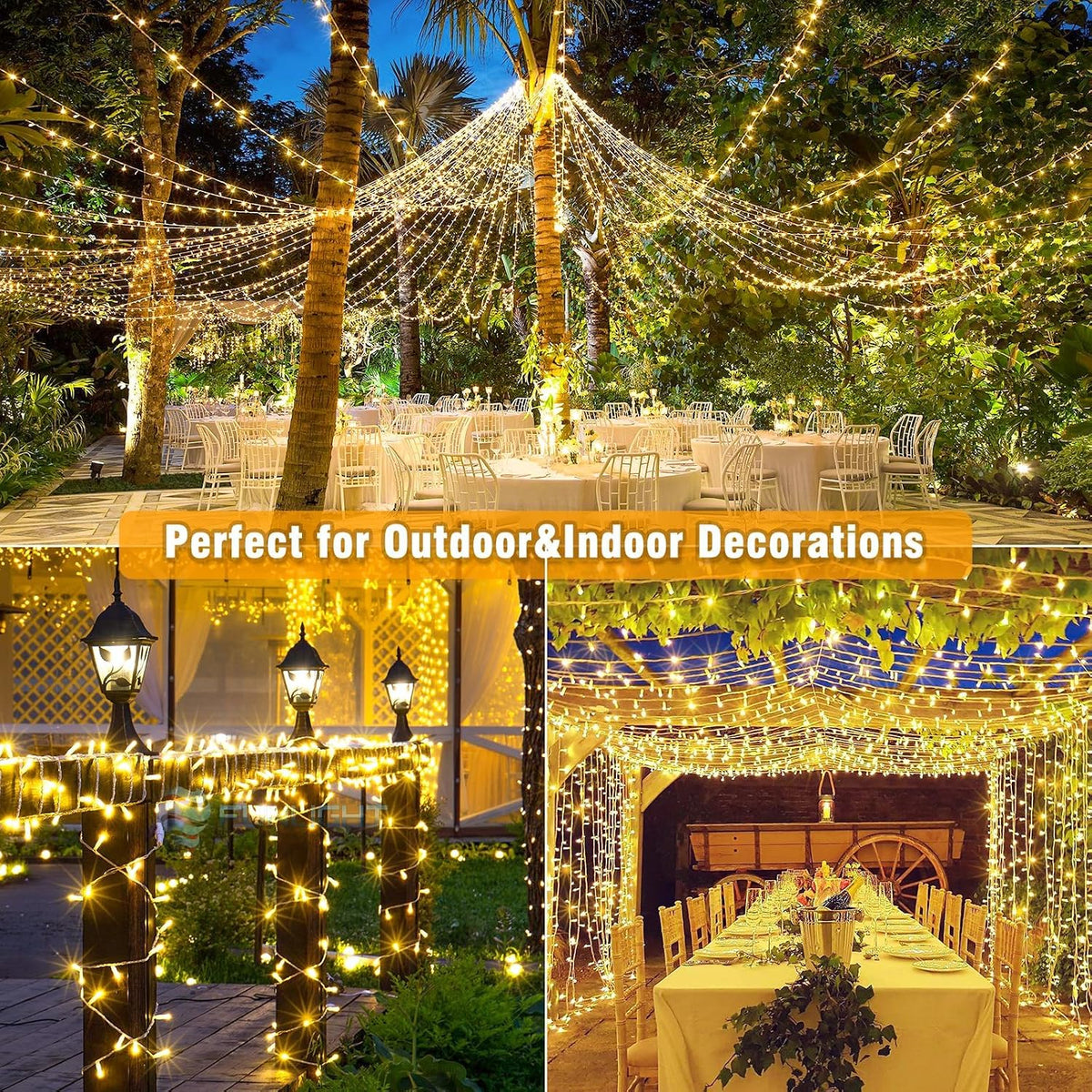 Christmas Fairy Lights – Warm White & Multicolour, 20 m to 100 m – view 4