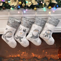 Christmas Stockings – Set of 4 Santa & Friends