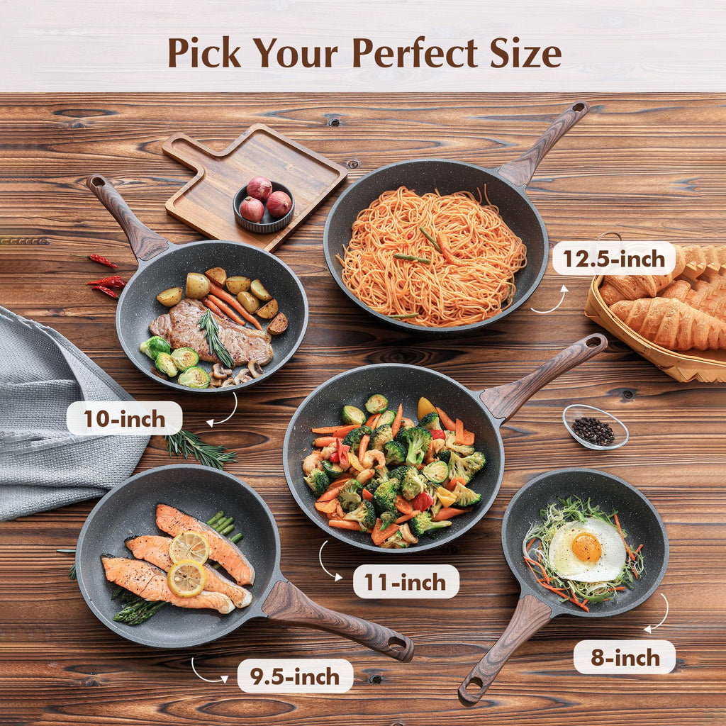 SENSARTE Non-Stick Swiss Granite Frying Pan