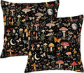 Witchy Mushroom Cushion Covers – 2 Pack