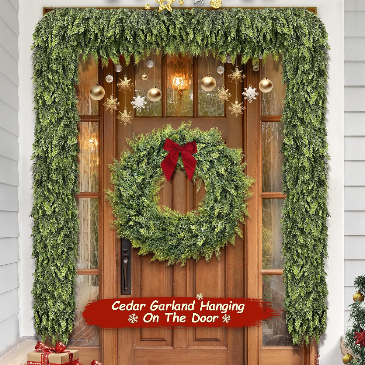 Thick Cedar Christmas Garland – 1.8 m to 4.5 m – view 6