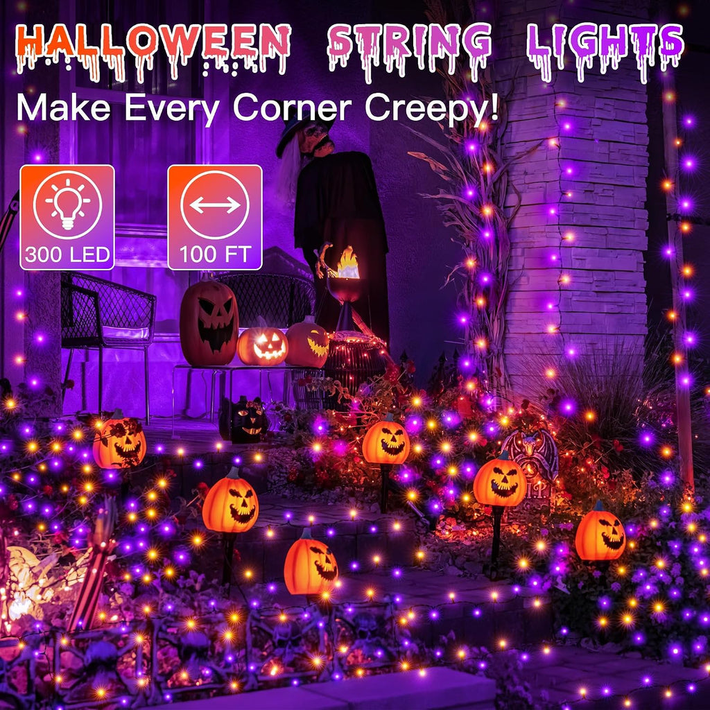 Halloween String Lights – 30 m, 300 LED – view 2