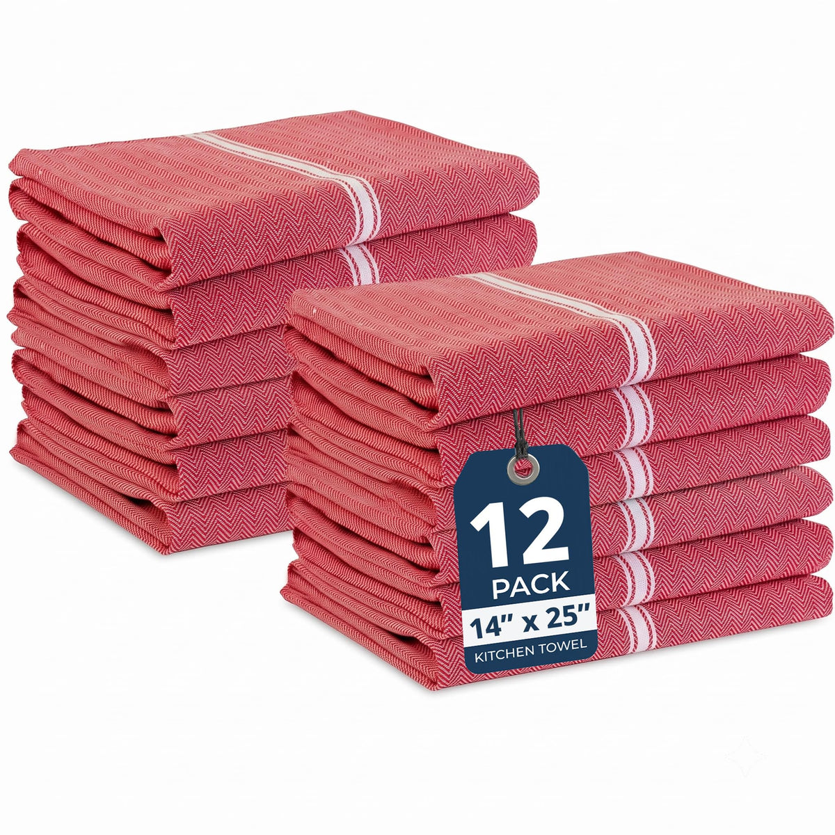 100% Cotton Kitchen Tea Towels Set