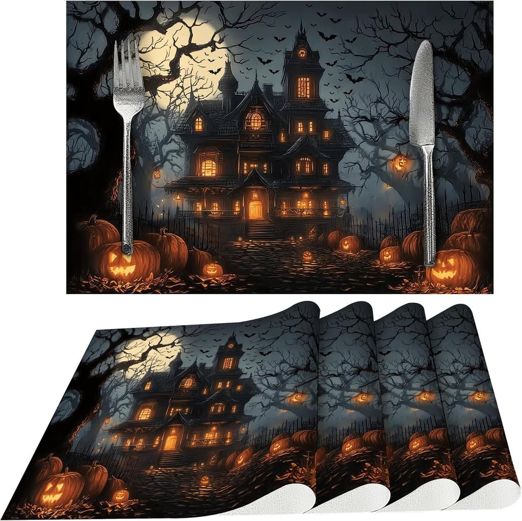 Halloween Castle Placemats – Set of 4 – view 2