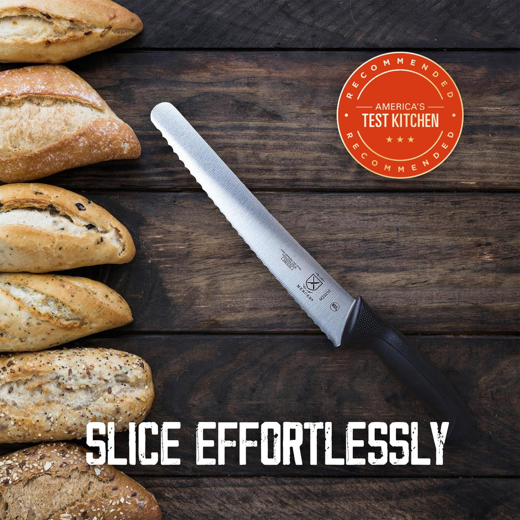 Mercer Culinary Millennia 10" Wide Bread Knife