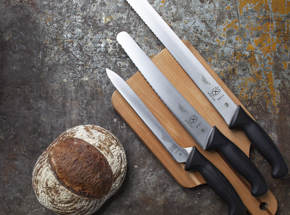 Mercer Culinary Millennia 10" Wide Bread Knife