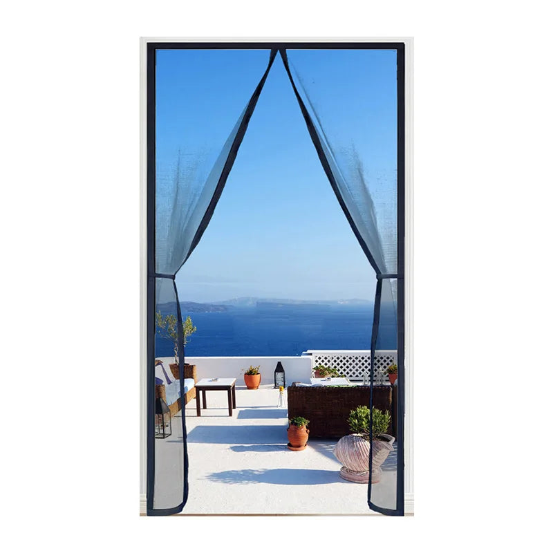 Magnetic Fly Screen Door – Hands-Free, No Drilling