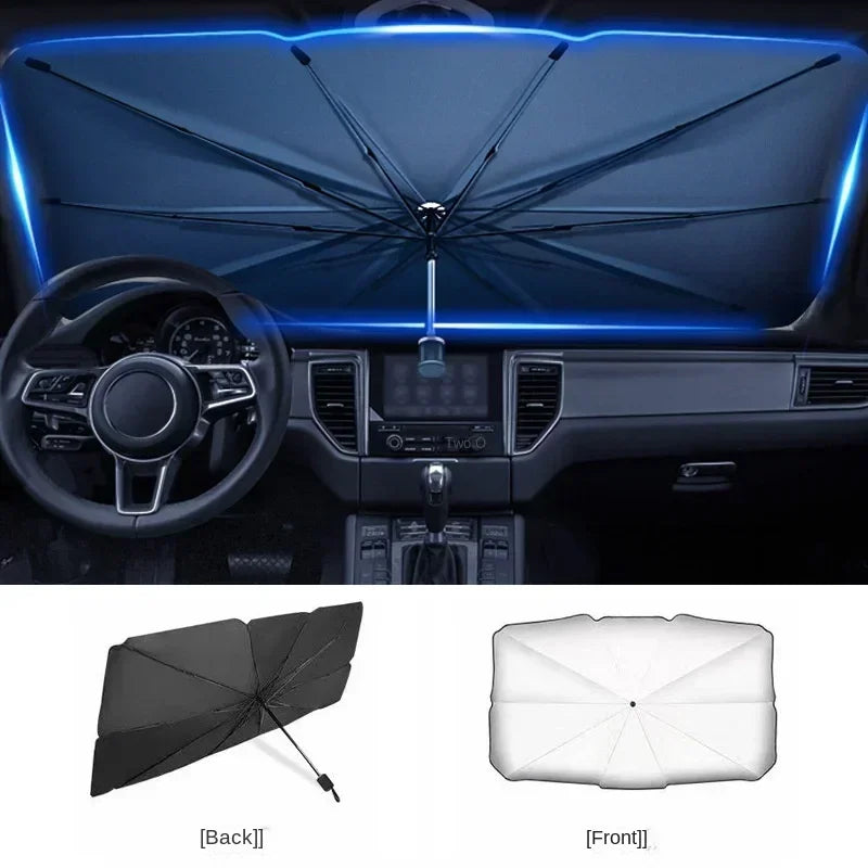 Car Windshield Sun Shade Umbrella – Opens in Seconds