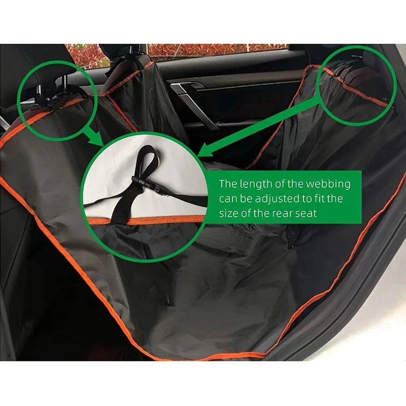 Waterproof Dog Car Seat Cover – Back Seat Hammock