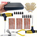 Tyre Puncture Repair Kit with Case – Plugs & Tools