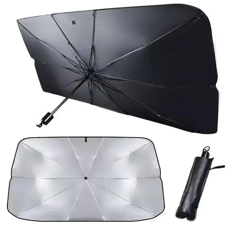 Car Windshield Sun Shade Umbrella – Opens in Seconds