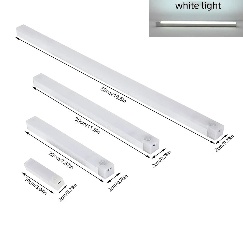 Motion Sensor LED Cabinet Light – Rechargeable, 2 Pack
