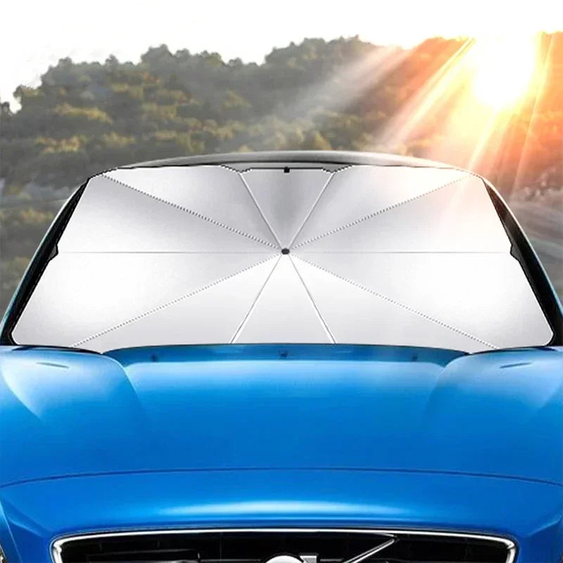 Car Windshield Sun Shade Umbrella – Opens in Seconds