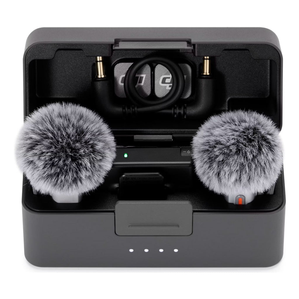 DJI Mic Mini 2S Wireless Microphone (2 TX + 1 RX + Charging Case)
