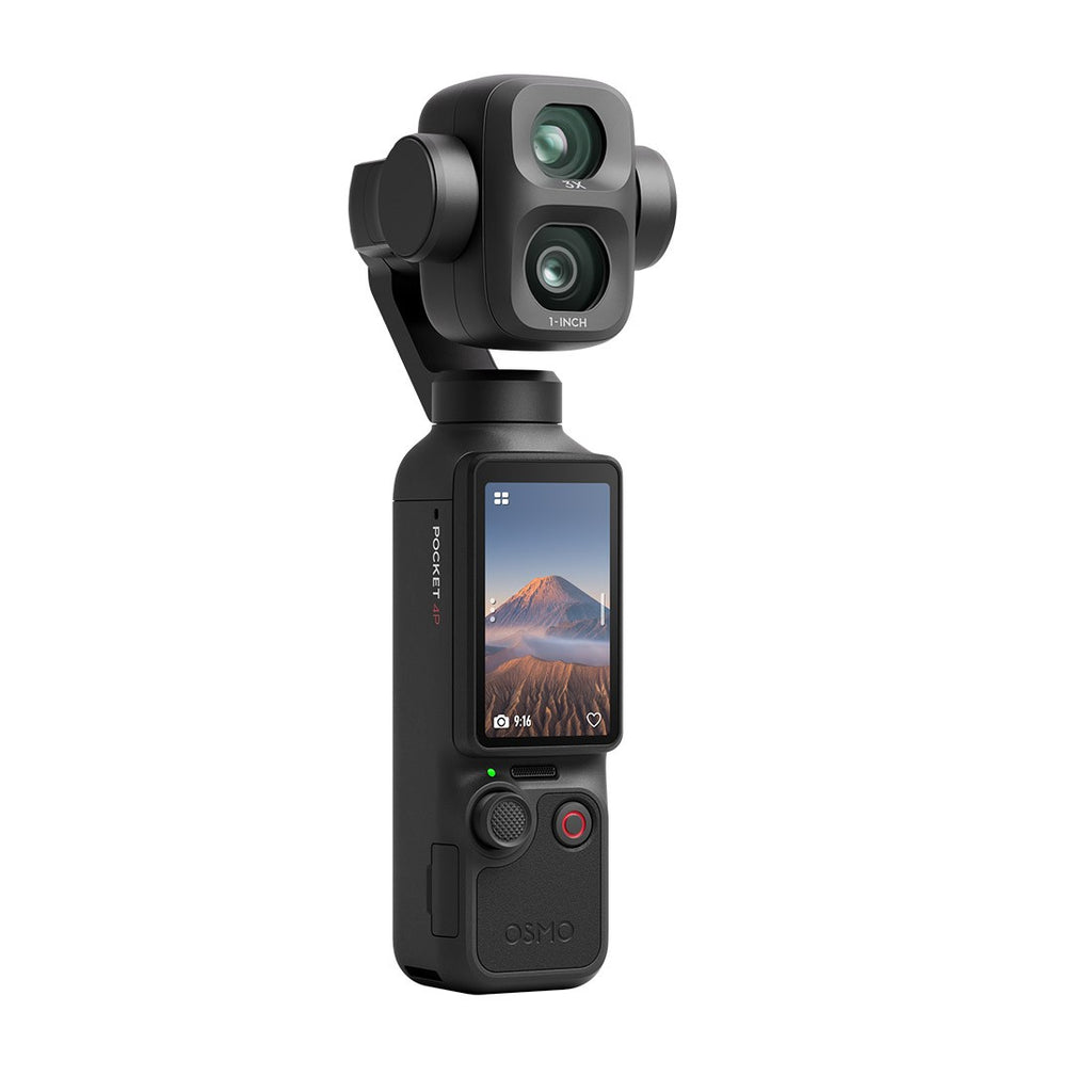 DJI Osmo Pocket 4P Dual-Lens Cinematic Pocket Gimbal Camera Vlog Combo